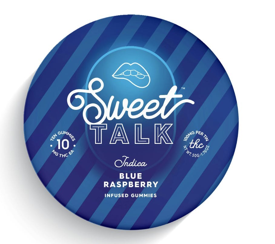 Sweet Talk - Sweet Talk | Blue Raspberry Gummies | 100mg | 10ct | 10mg/ea - 1