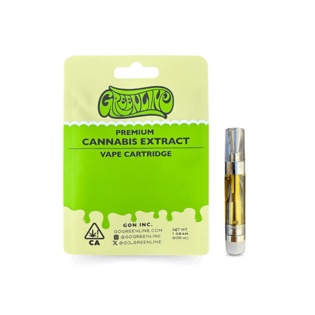 Greenline - Jack Herer - Vape Cart - Sativa Hybrid - 1g - 1