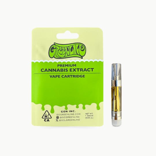 Greenline - Jack Herer - Vape Cart - Sativa Hybrid - 1g - 1