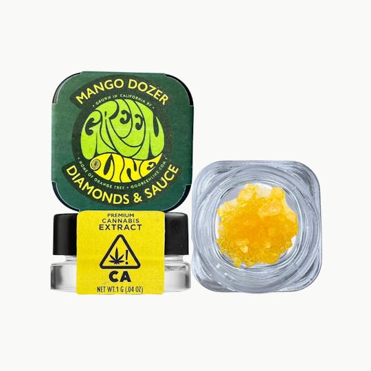 Greenline - Mango Dozer - Diamonds & Sauce - Extract - Indica - 1g - 1