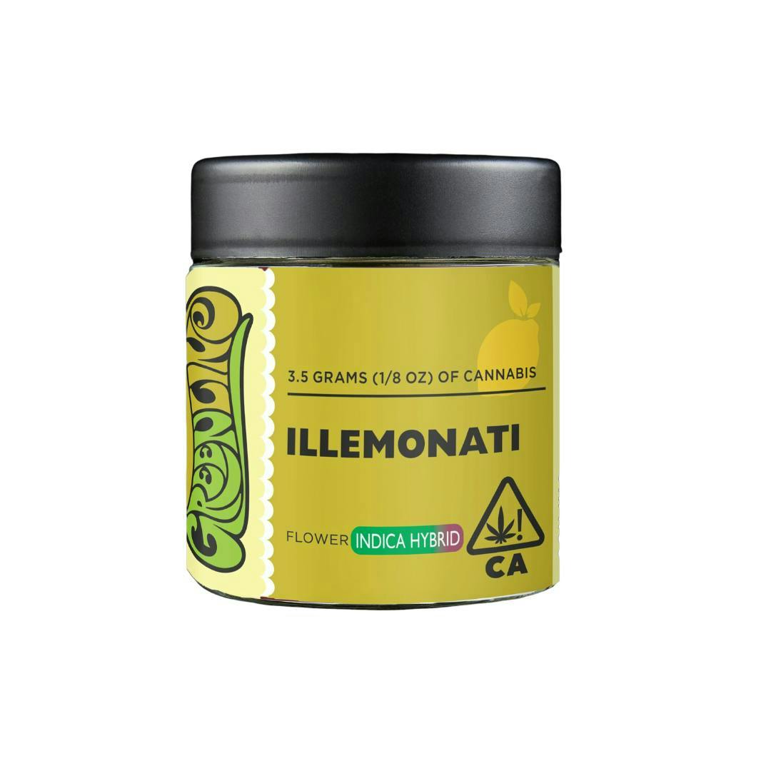 Greenline - Illemonati - 1/8 oz - Indoor - Indica Hybrid - 3.5g - 1