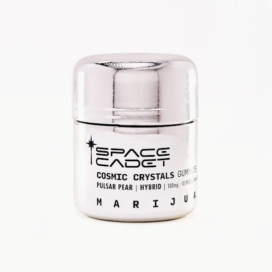 Space Cadet - Pulsar Pear 100mg Cosmic Crystals Gummies - 1