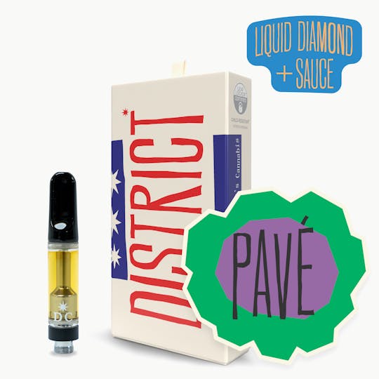 District Cannabis - Pave Liquid Diamonds and Sauce Cartridge - 1