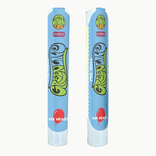 Greenline - Air Headz - Indoor Flower Pre-Roll - Hybrid - 1g - 1