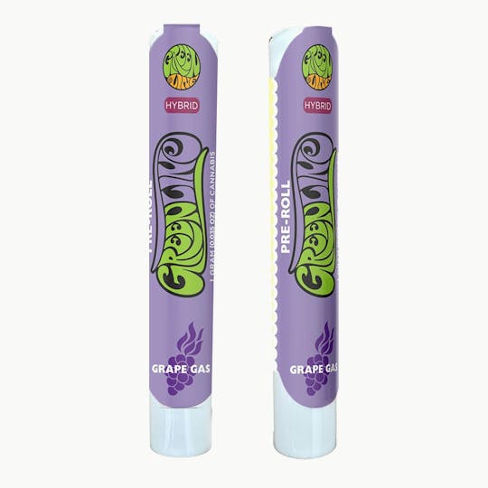 Greenline - Grape Gas - Indoor Flower Pre-Roll - Hybrid - 1g - 1