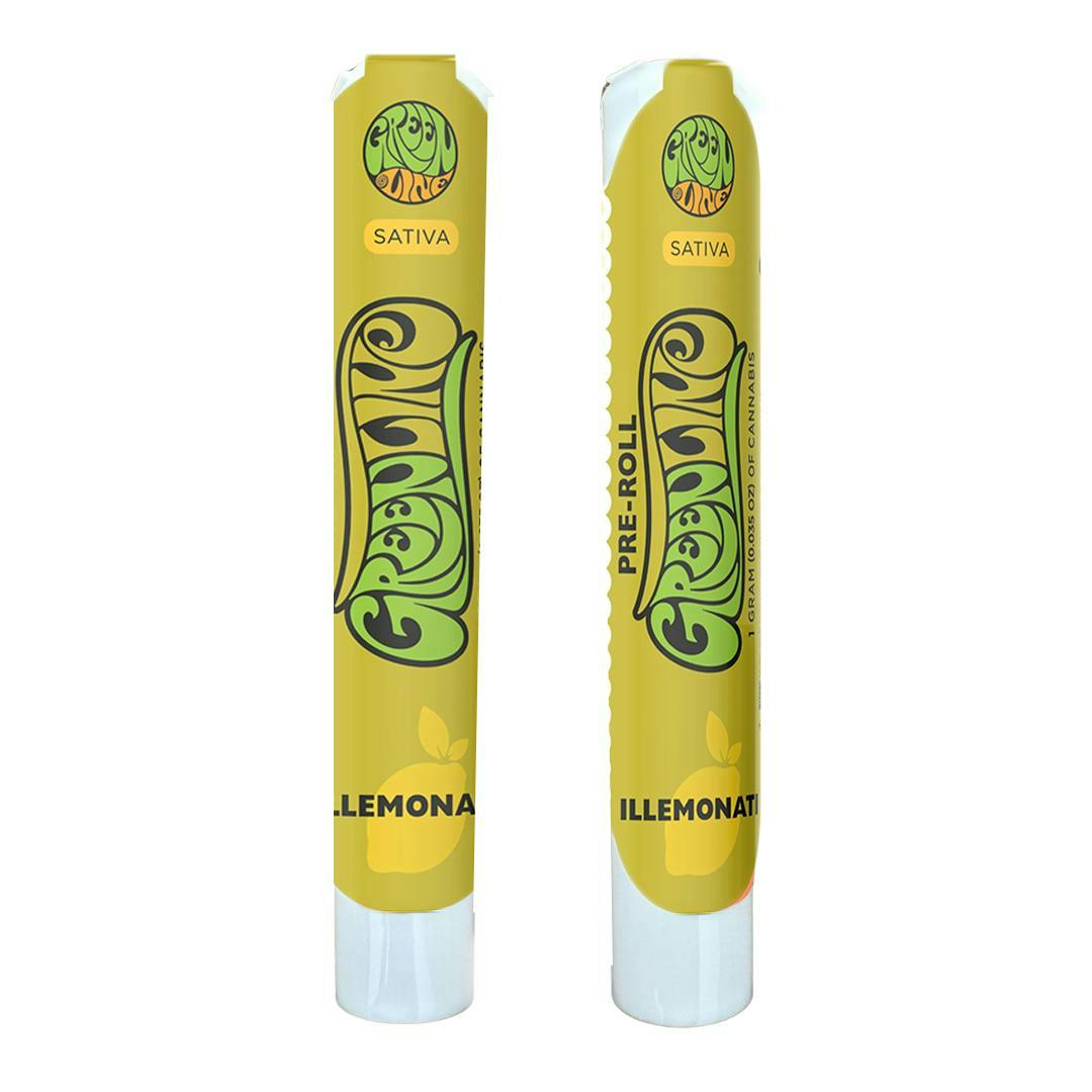 Greenline - Illemonati - Indoor Flower Pre-Roll - Indica Hybrid - 1g - 1