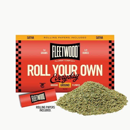 Fleetwood Flower Company - Sativa (14g) - Roll Your Own Flower - 1
