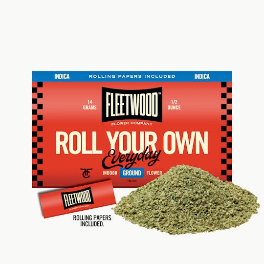 Fleetwood Flower Company - Indica (14g) - Roll Your Own Flower - 1