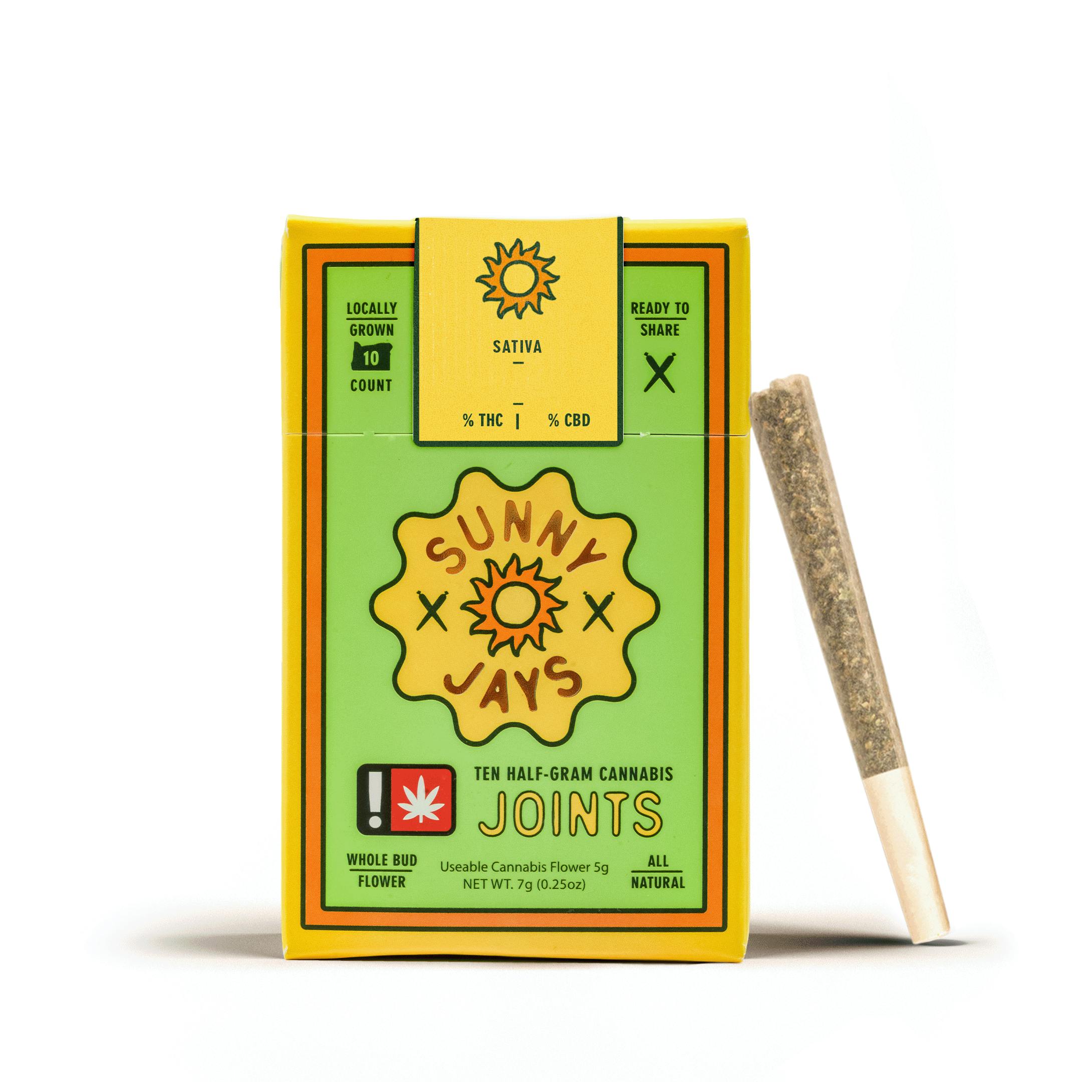 Sunny Jays - Alien Orange Cookies 10pk Pre-Roll 5g - 1