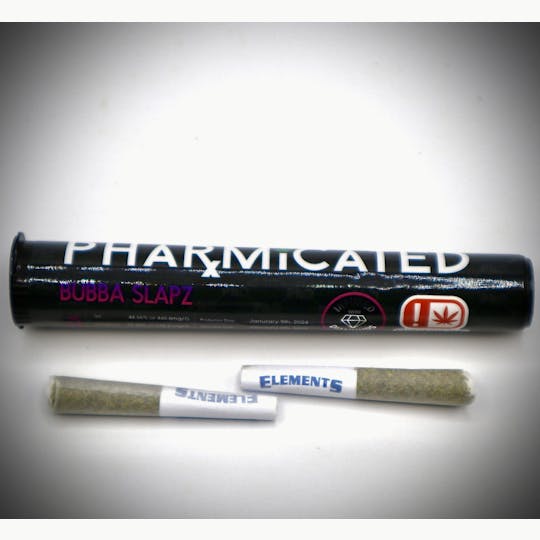 Pharmicated - PhD 0.5G Diamond Infused 2 Pack- Bubba Slapz (I) - 1