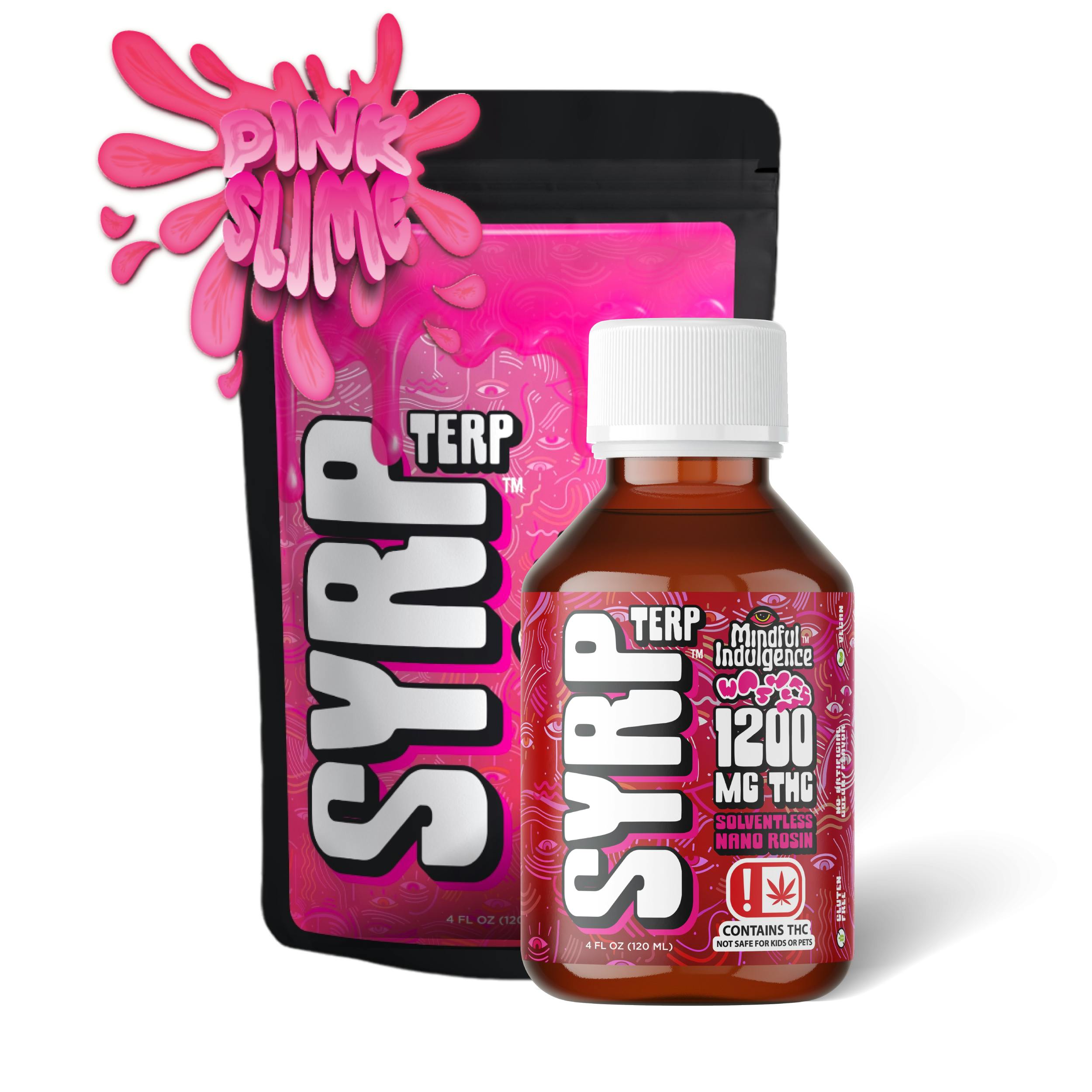 Mindful Indulgence - Mindful Indulgence | 1200mg TERP SYRP *Washers* | Pink Slime - 1