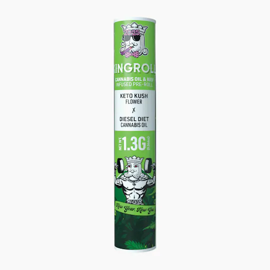 Kingroll - Kingroll | Keto Kush x Diesel Diet | Infused Joint | 1.3g - 1