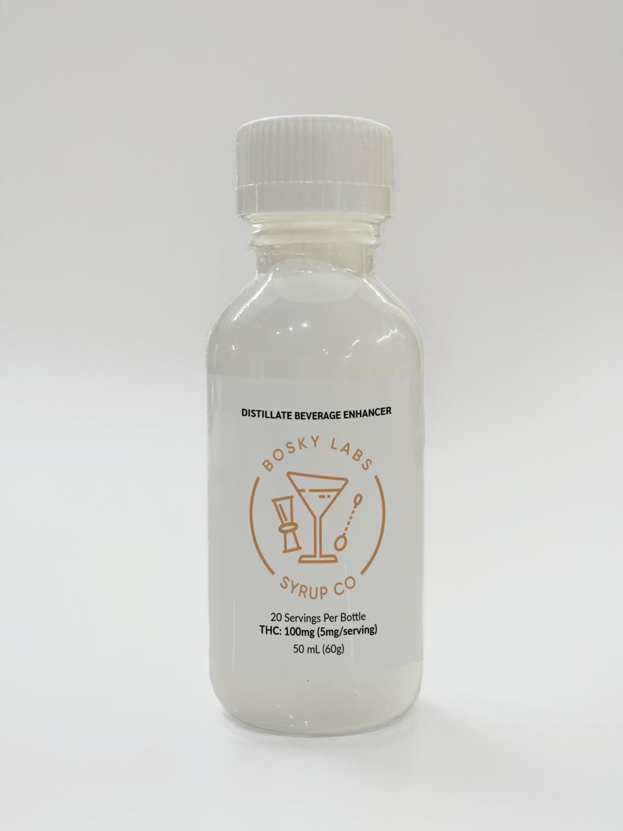 Bosky - Bosky | Crème Caramel Distillate Infused Syrup | Mix-ins | 100mg | 5ml - 1