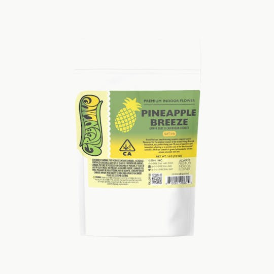 Greenline - Pineapple Breeze - 1/2 oz - Indoor - Sativa - 14g - 1