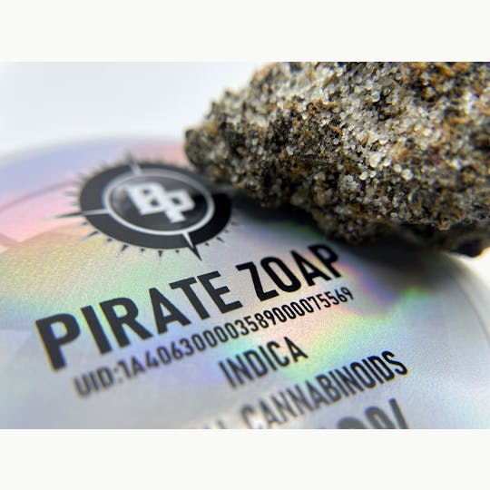 Twenty Two K / 22k - BLACK PEARL - Diamond Coated Indoor - Pirate Zoap - 3.5g | 1/8oz - 1
