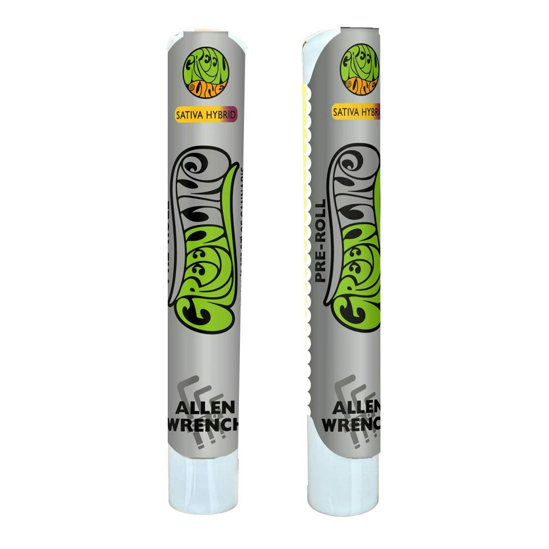 Greenline - Allen Wrench - Indoor Flower Pre-Roll - Sativa - 1g - 1