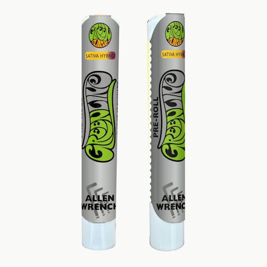 Greenline - Allen Wrench - Indoor Flower Pre-Roll - Sativa - 1g - 1