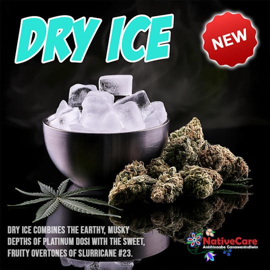 NativeCare Brand - Dry Ice Flower - 3.5g - 1