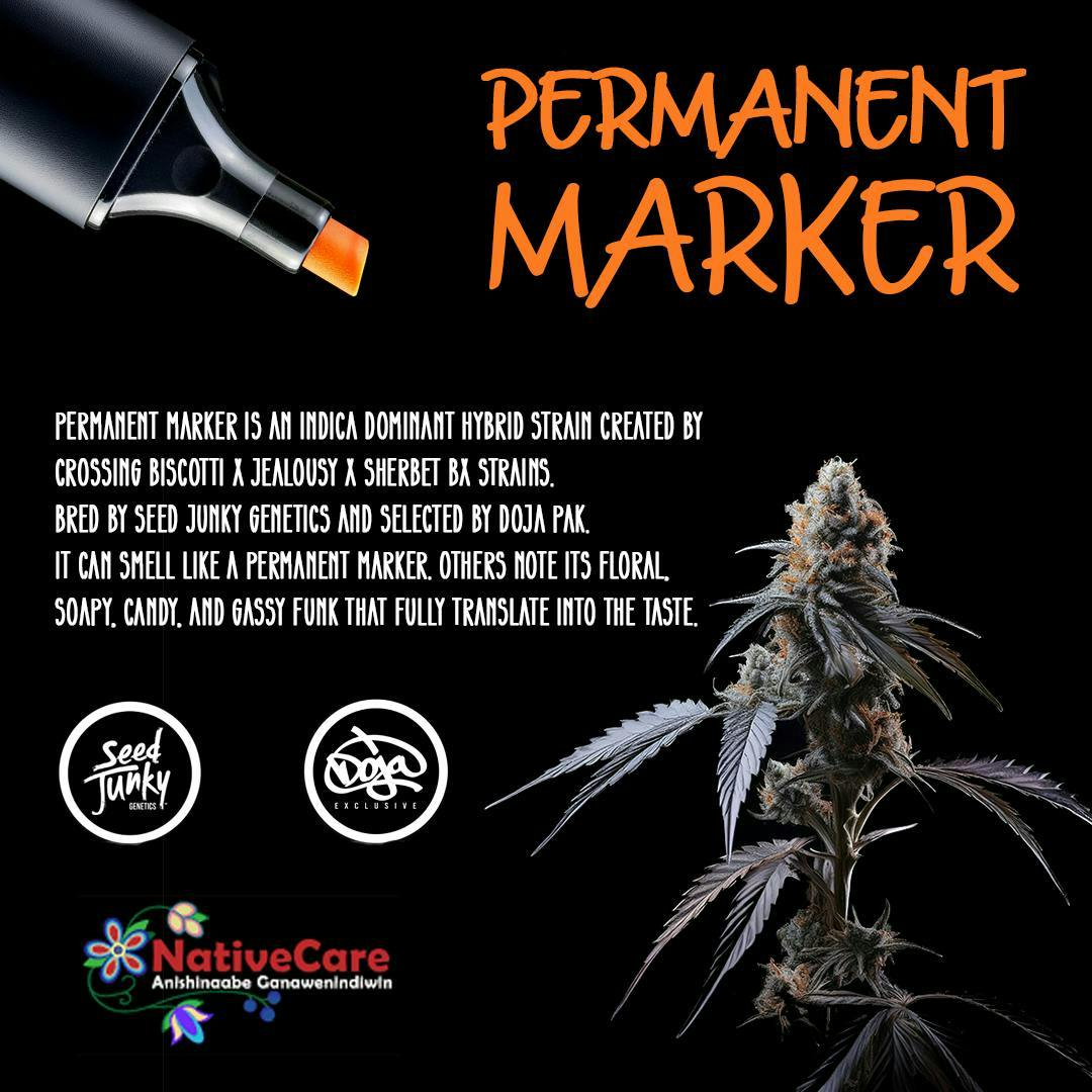 NativeCare Brand - Permanent Marker | Big Buds | 3.5g - 1