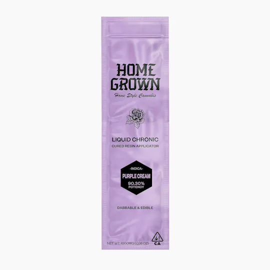 Home Grown - Home Grown | Purple Cream | Cured Resin Applicator | Concentrates | 1g - 1