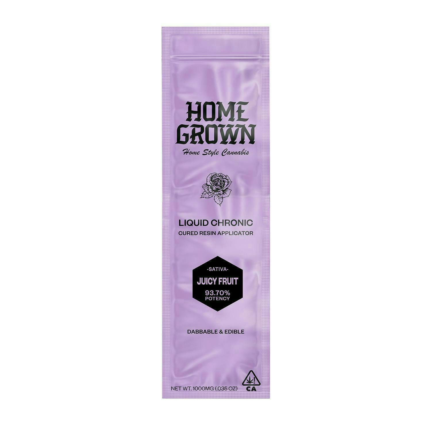 Home Grown - Home Grown | Juicy Fruit | Cured Resin Applicator | Concentrates | 1g - 1