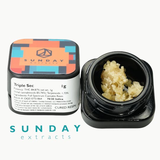 Sunday Extracts - 1g Concentrate Triple Sec - 1