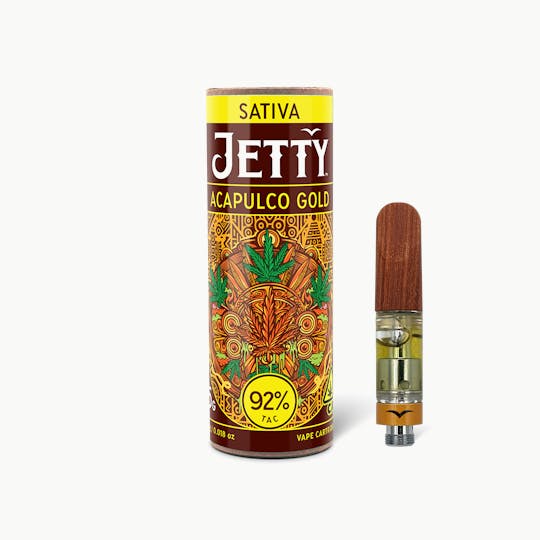 Jetty Extracts - Jetty Cartridge High THC .5g Acapulco Gold - 1