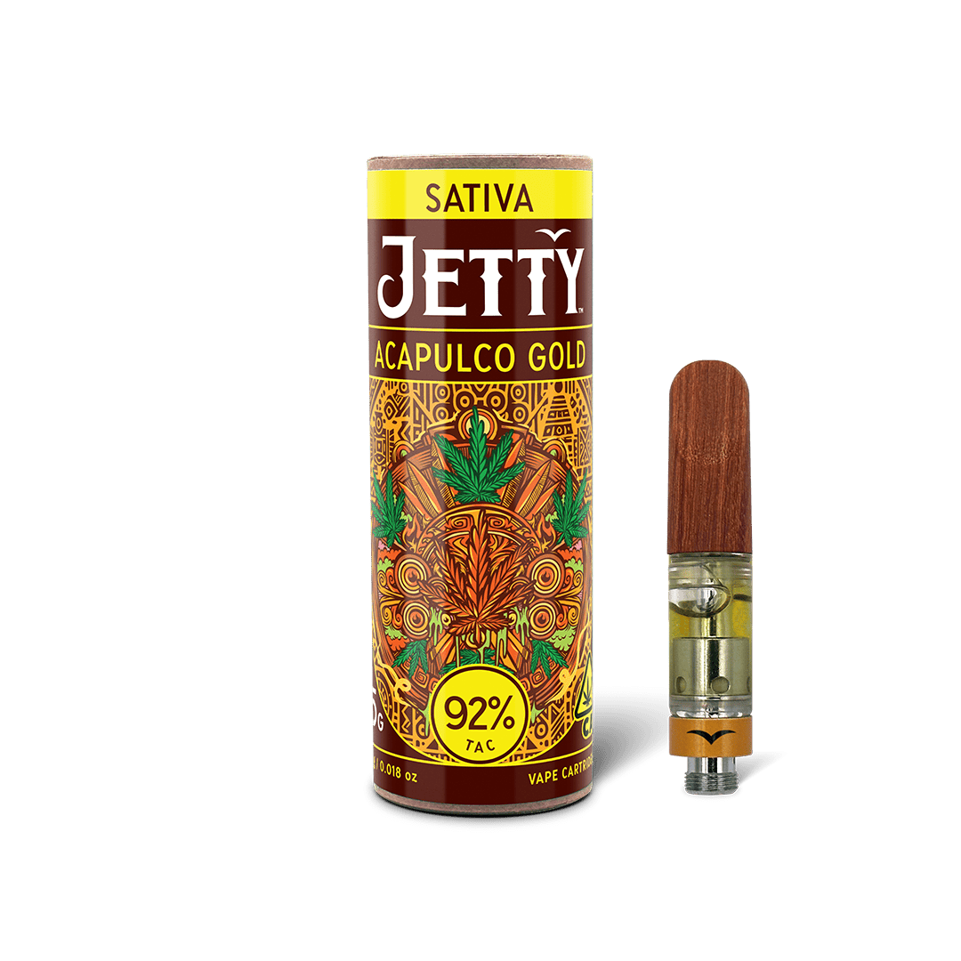 Jetty Extracts - Acapulco Gold | Distillate Cartridge | 0.5g - 1
