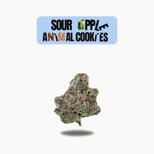 Oakfruitland (OFL) - Sour Apple x Animal Cookies Premium Flower 5g - Neon 5g Series - 1