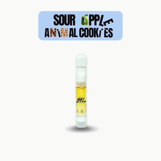 Oakfruitland (OFL) - Sour Apple x Animal Cookies 510 Cartridge 1g - Cured Resin Series - 1