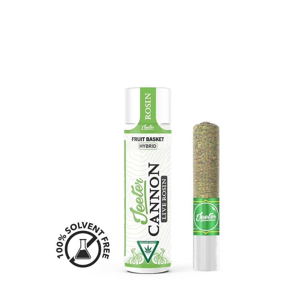 Jeeter - Jeeter | Fruit Basket | Live Rosin Cannon | Infused Joint | 1.3g - 1