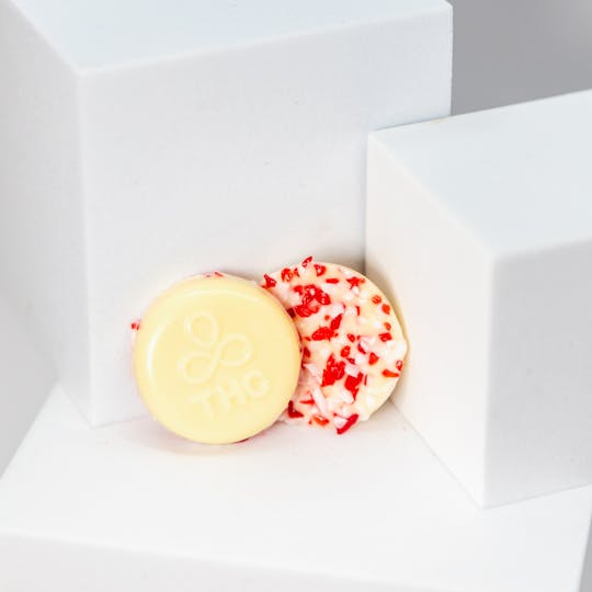 Evermore Cannabis Company - 40MG White Chocolate Peppermint Discos - 1