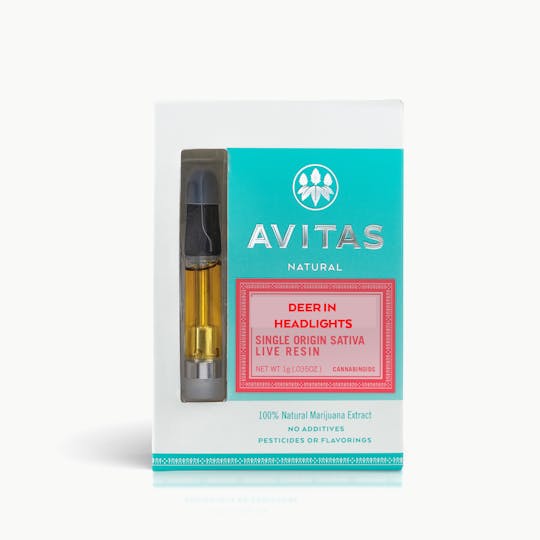 Avitas - Deer in Headlights Live Resin Cartridge 1g - 1