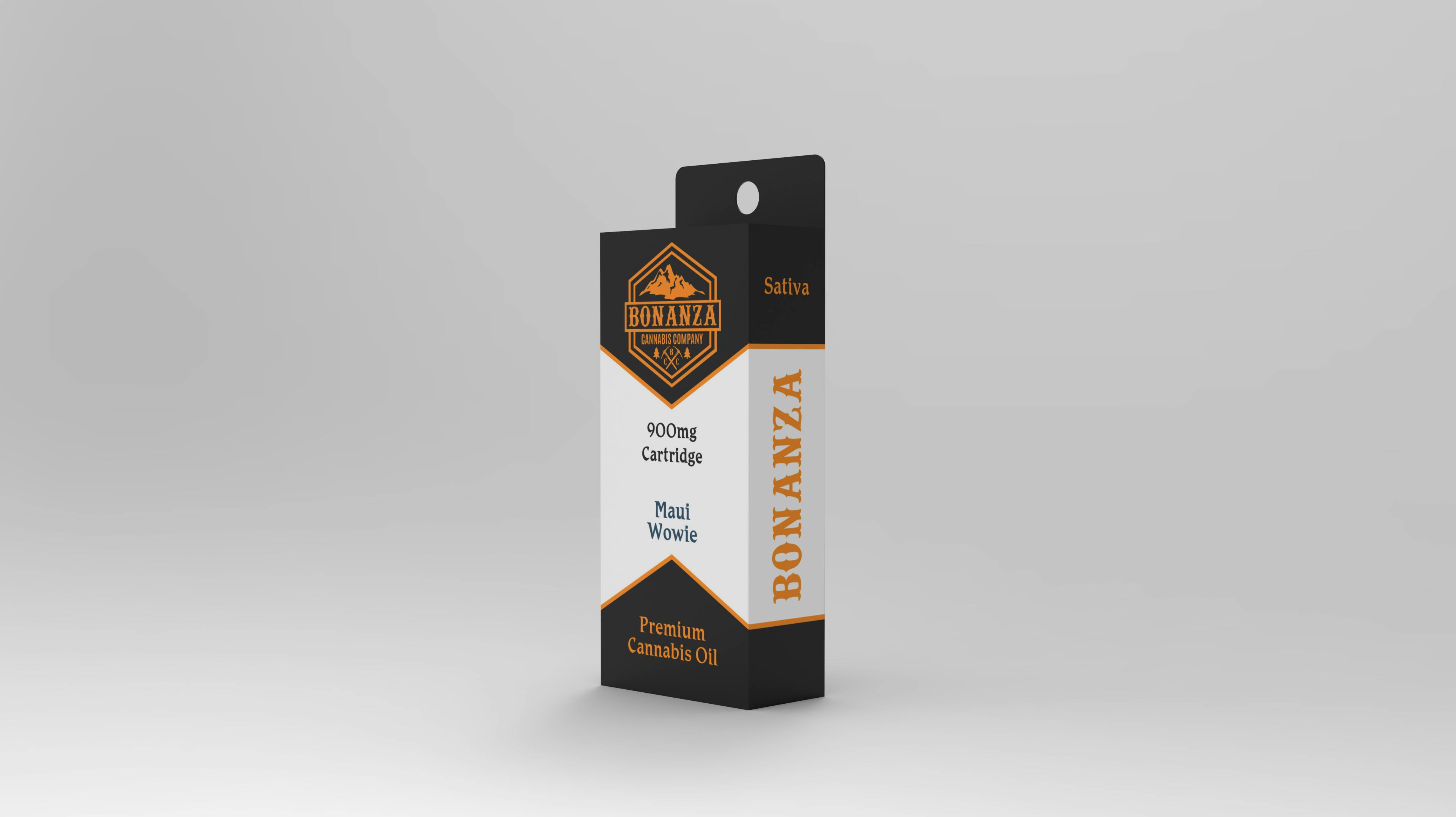 Bonanza Cannabis Company - 900 MG Cartridge Maui Wowie - 1