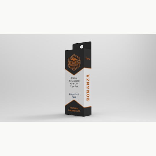 Bonanza Cannabis Company - 500 MG All-In-One-Pen Grapefruit Haze - 1