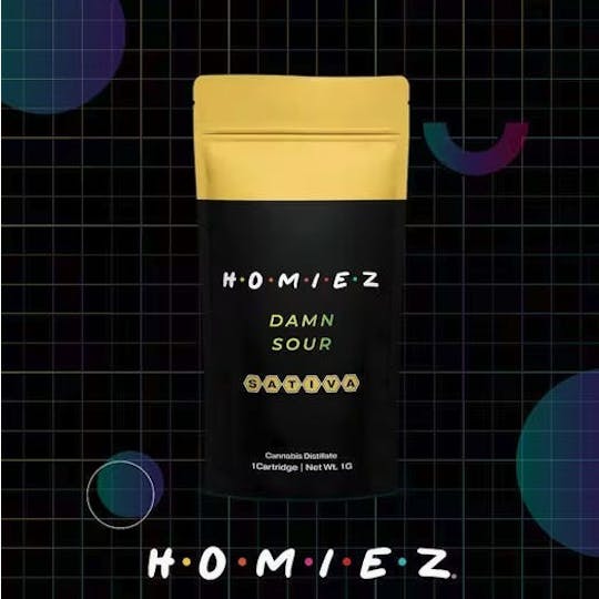 HOMIEZ - HOMIEZ | Cartridge 1g | Damn Sour - 1