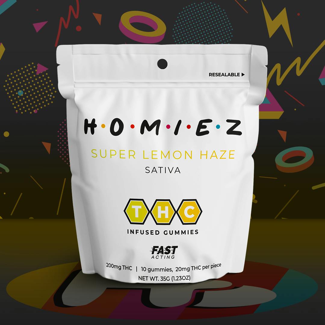 HOMIEZ - HOMIEZ | Gummies 200mg | Super Lemon Haze - 1