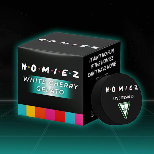 HOMIEZ - HOMIEZ | Live Resin 1g | White Cherry Gelato - 1