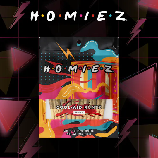 HOMIEZ - HOMIEZ | 28 Pack Pre-Rolls | Cool-Aid Runtz - 1