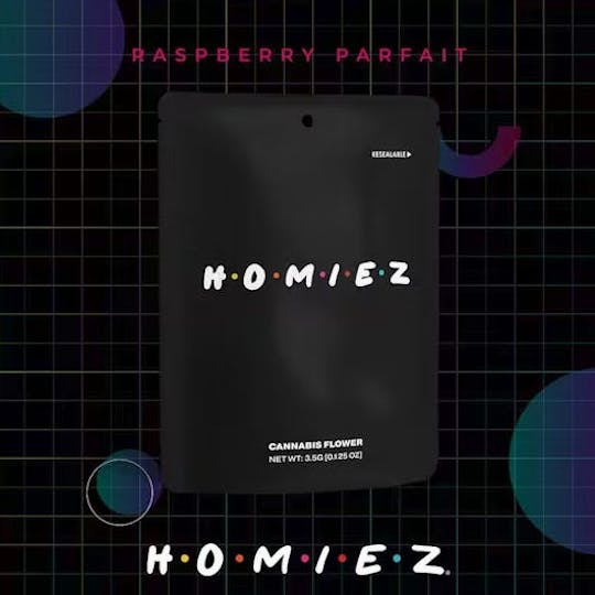 HOMIEZ - HOMIEZ | Pre-Roll 5pk | Raspberry Parfait - 1