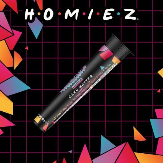 HOMIEZ - HOMIEZ | Pre-Roll Infused 1.3g | Cake Batter - 1
