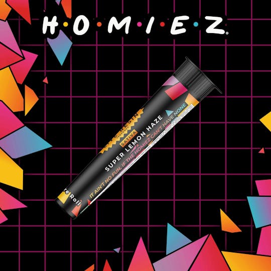 HOMIEZ - HOMIEZ | Pre-Roll Infused 1.3g | Super Lemon Haze - 1