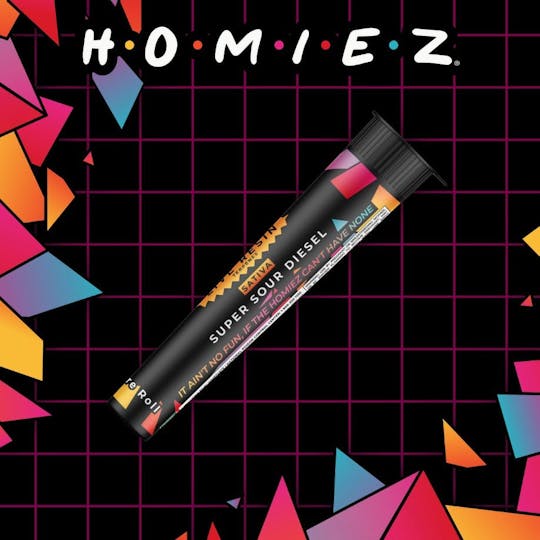 HOMIEZ - HOMIEZ | Pre-Roll Infused 1.3g | Super Sour Diesel - 1