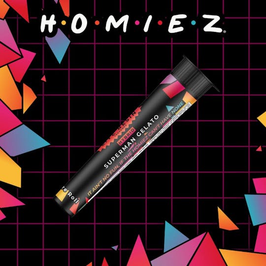 HOMIEZ - HOMIEZ | Pre-Roll Infused 1.3g | Superman Gelato - 1