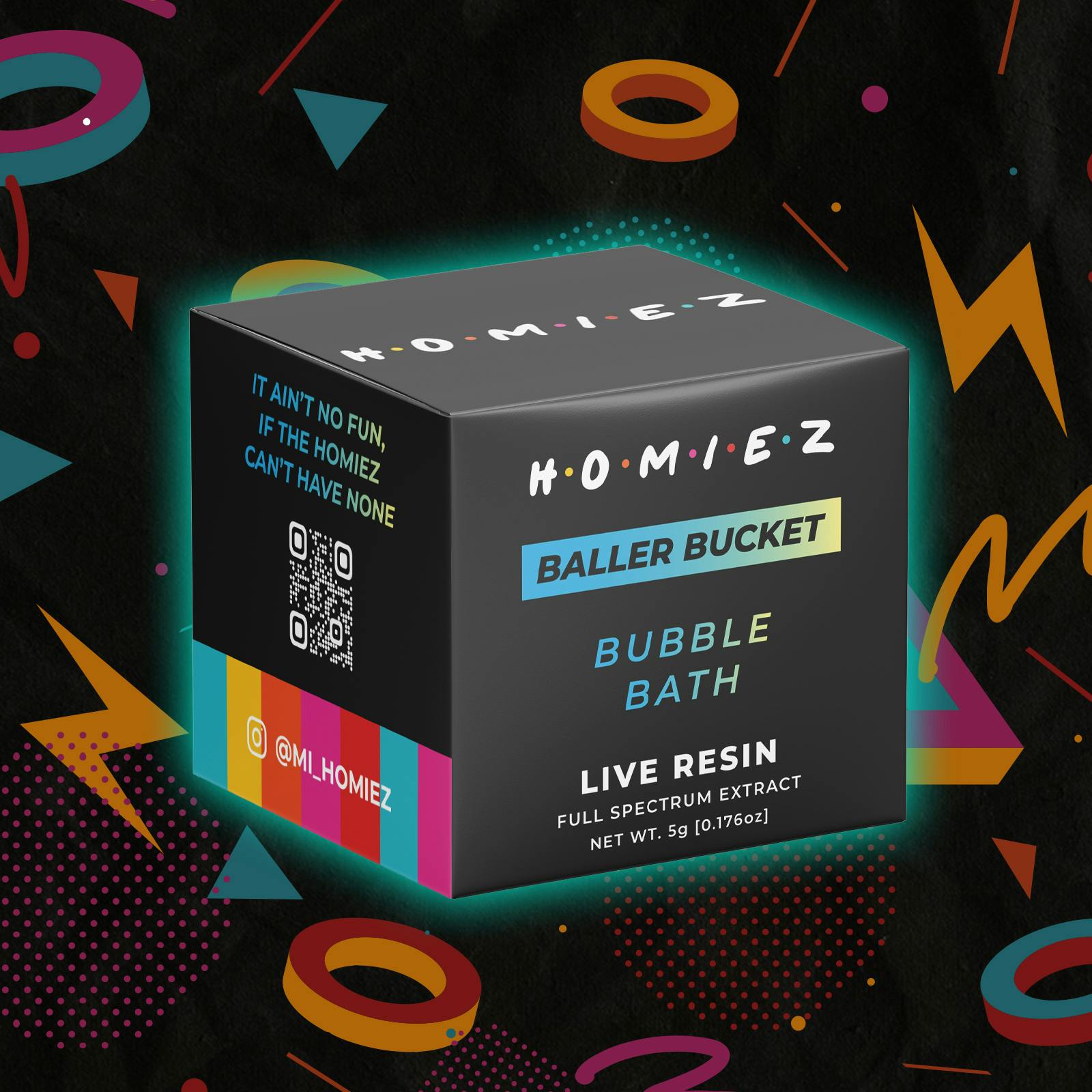 HOMIEZ - HOMIEZ | 5g Live Resin Baller Bucket | Bubble Bath - 1