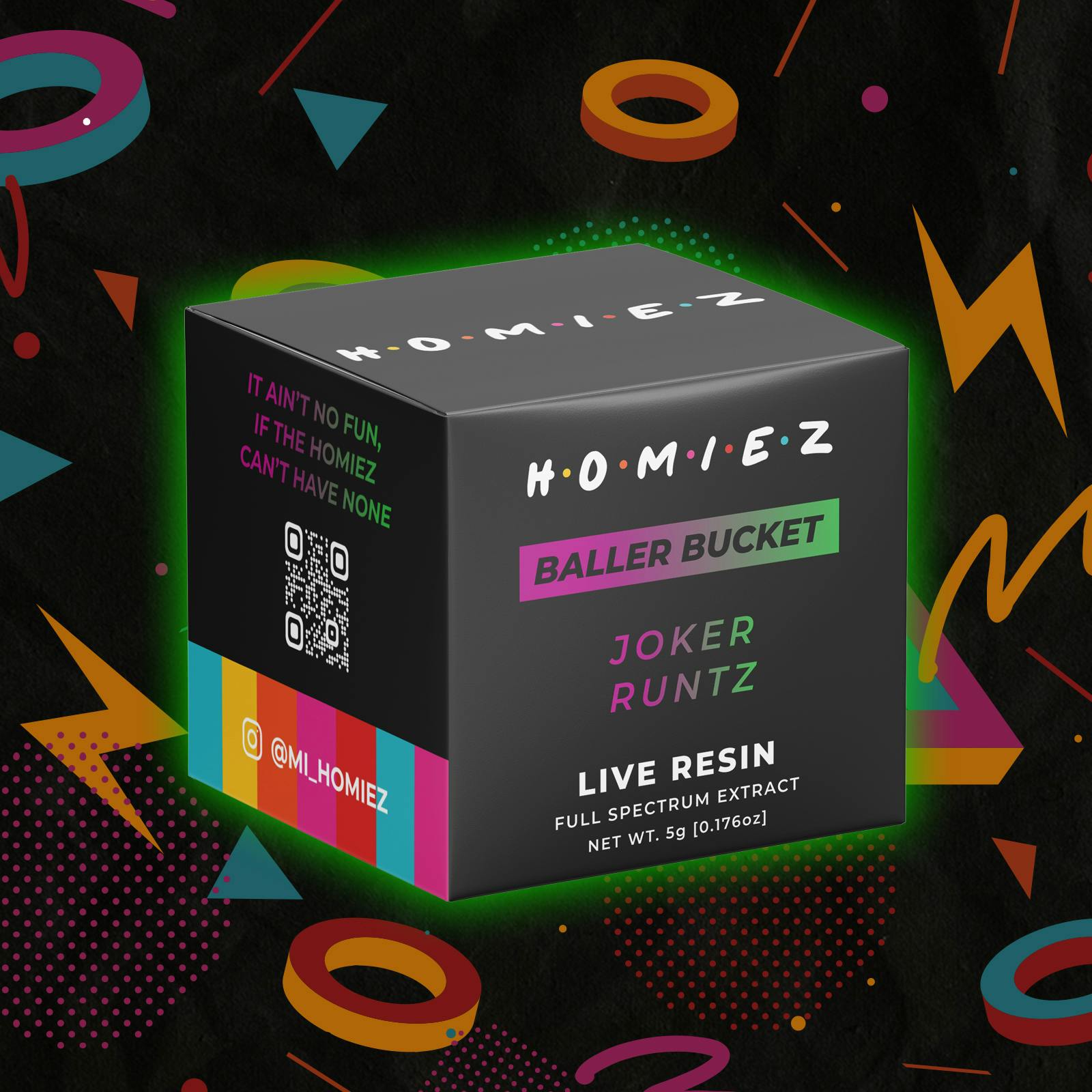 HOMIEZ - HOMIEZ | 5g Live Resin Baller Bucket | Joker Runtz - 1