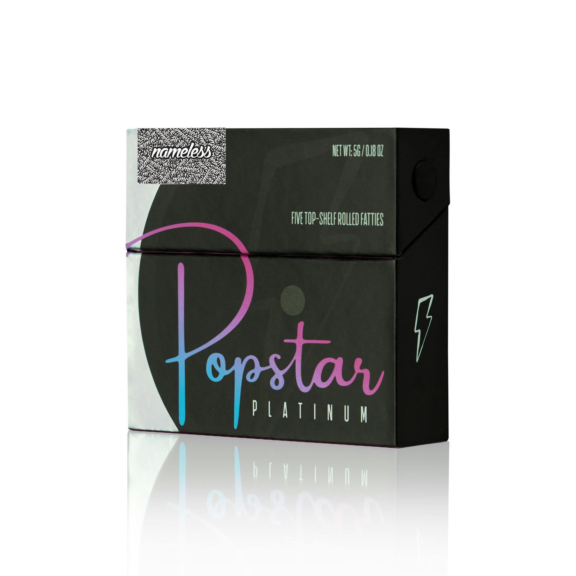Rockstar Cannabis - Popstar Platinum | 5g | 5pk | Nameless Genetics Smacks - 1