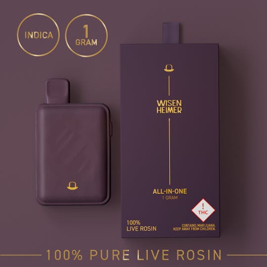 Craft Concentrates - Wisenheimer Live Rosin All-in-One (1g) - Indica - 1