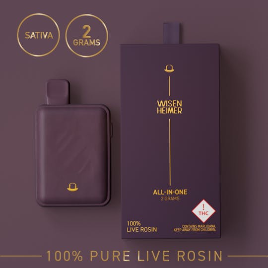 Craft Concentrates - Wisenheimer Live Rosin All-in-One (2g) - Sativa - 1