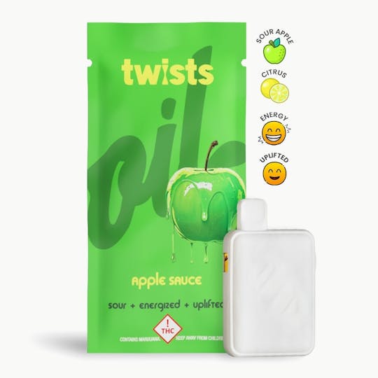 Craft Concentrates - Apple Sauce Flavor - "Twists" AIO 'Tugboat' (2g) - by Oil® - 1